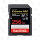 SanDisk 256GB Extreme Pro SD Card | $50 | Amazon